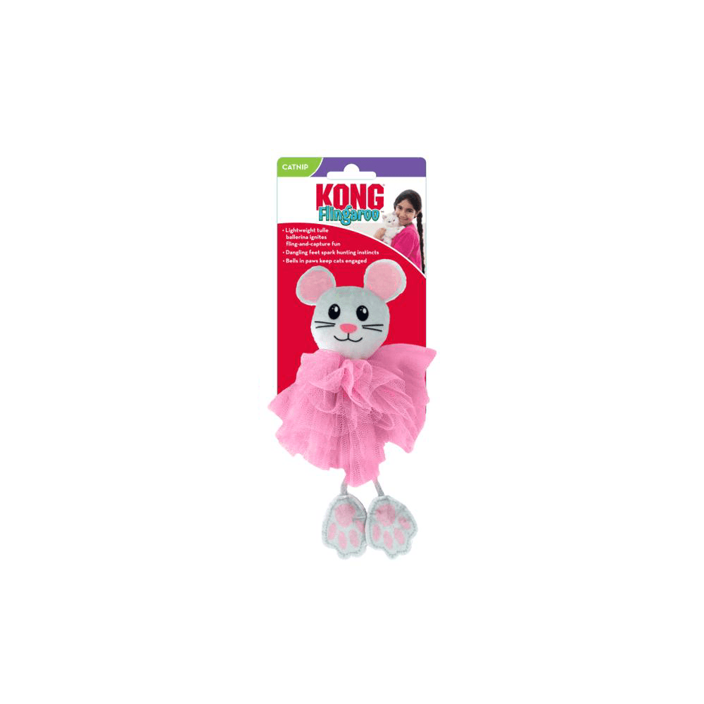 Peluche Para Gato Kong Fligaroo Tutu (Color Surtido) Único