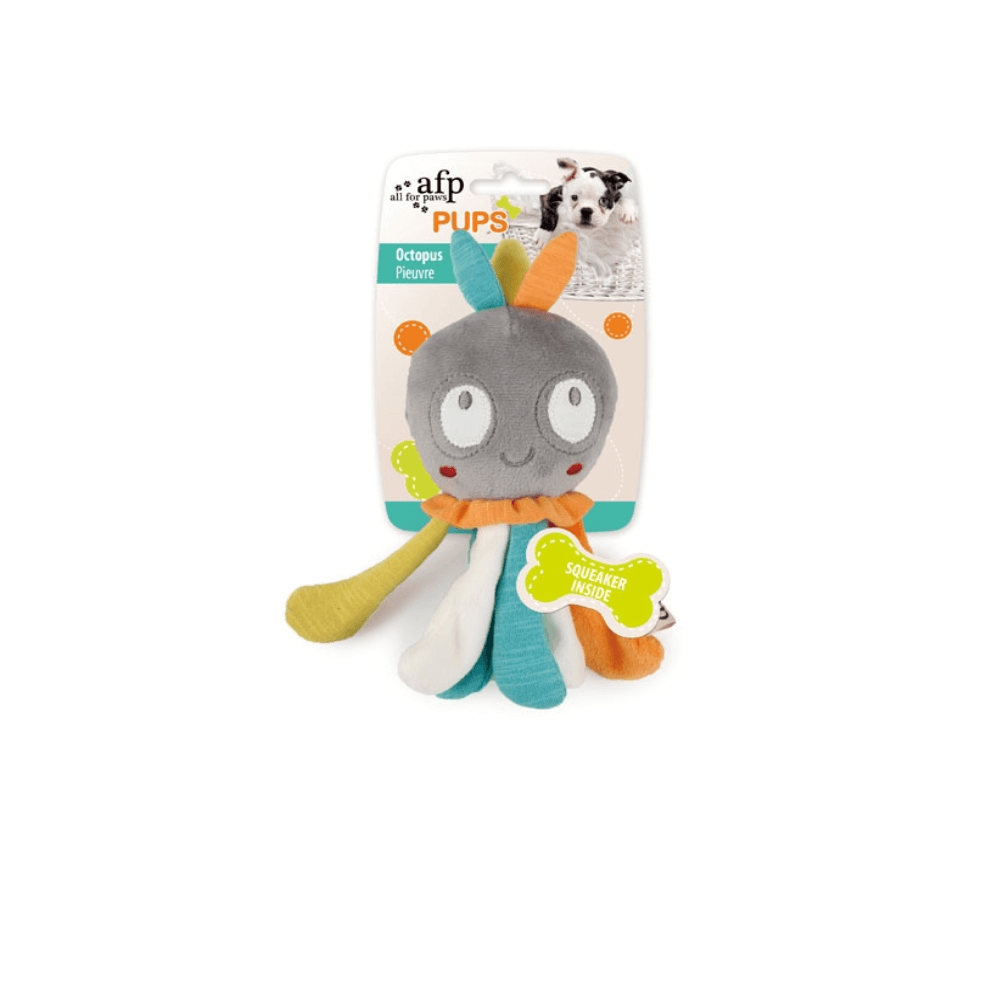 Peluche Para Perro Afp Pups Octopus Único