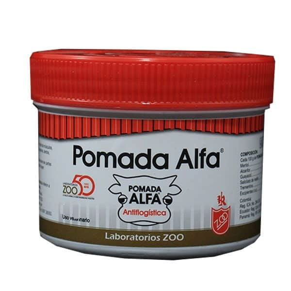 Pomada De Uso Veterinario Alfa 220 g