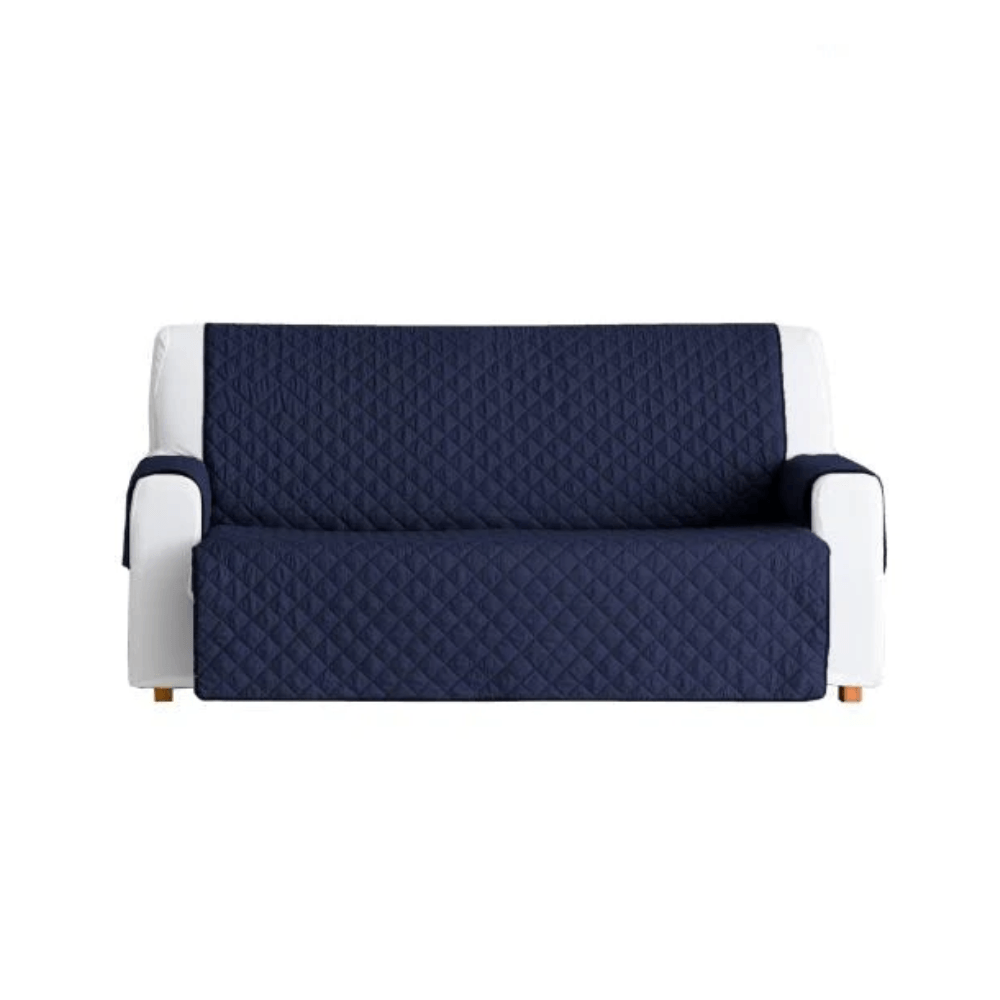 Protector De Sofa 3 Puestos Guamba Gris-Azul 180 x 180 cm