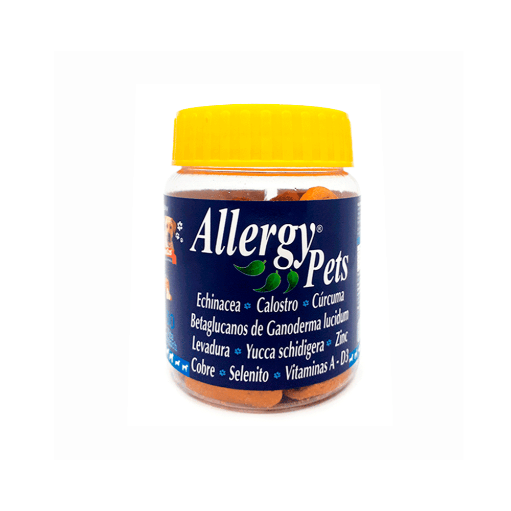 Suplemento Natural Para Perro Allergy Pets Vita Crunch 50 u