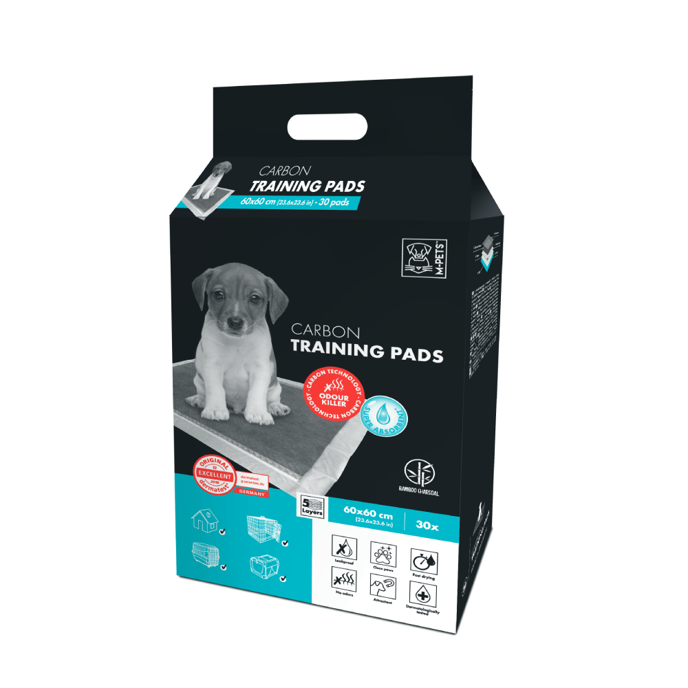 Tapete Entrenamiento M-PETS Carbón 30 u