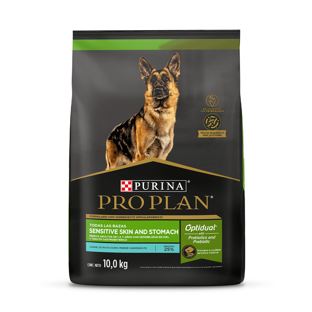 Alimento Para Perros Adultos con Piel y Estomago Sensible Purina Pro Plan 10 kg