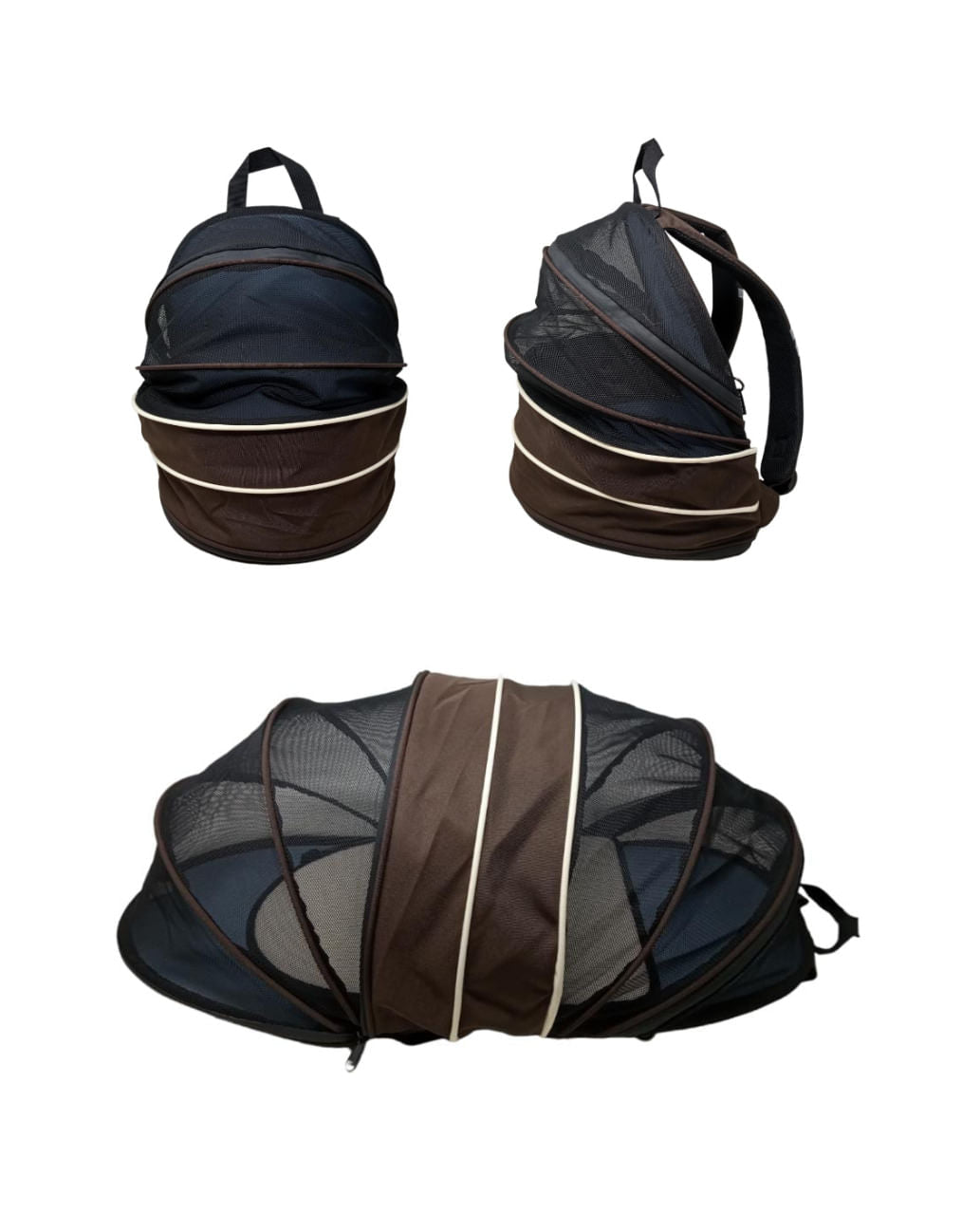 Morral Para Mascotas Dodopet Spring Café Único