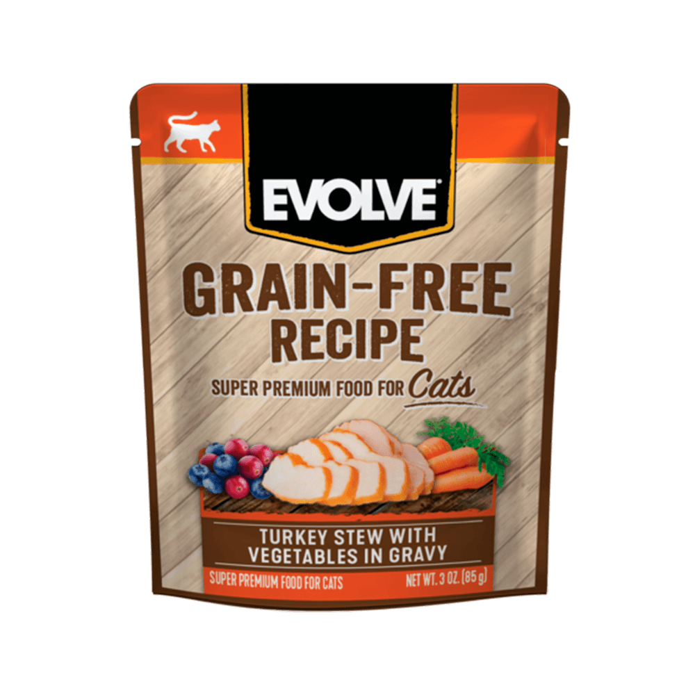 Alimento Húmedo Para Gato Evolve Grain-Free Pavo Y Vegetales 85 g