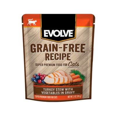 Alimento Húmedo Para Gato Evolve Grain-Free Pavo Y Vegetales 85 g