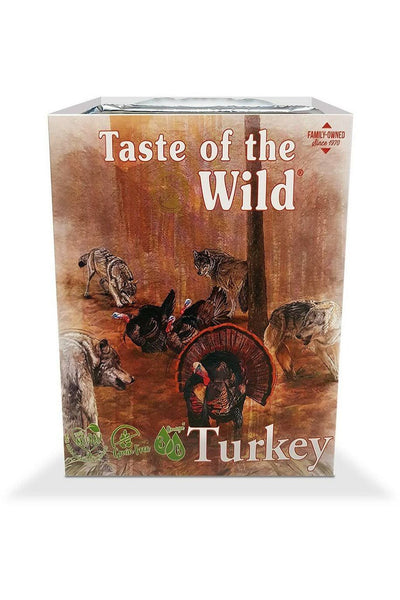 Alimento Húmedo Para Perro Taste Of The Wild Bandeja Turkey 390 g