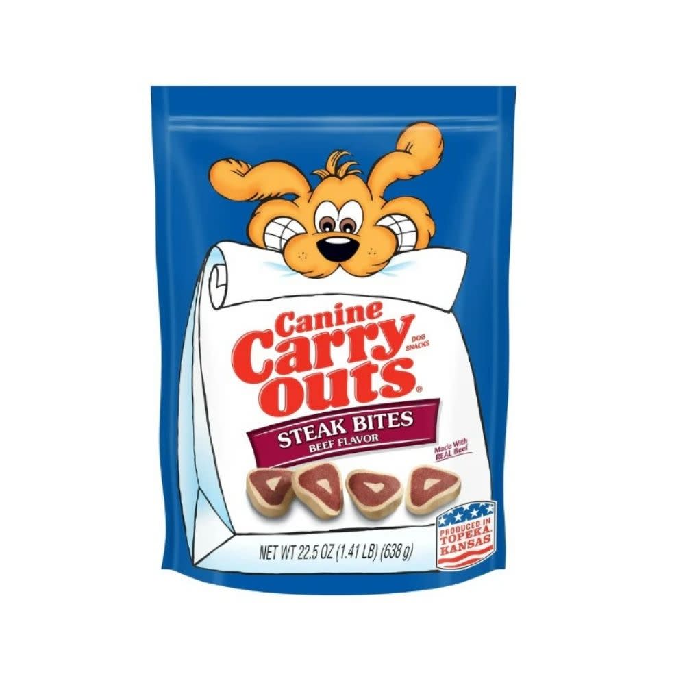 Snack Steak Bites Canine Carry Outs 128 g