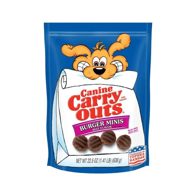 Snack Burger Minis Canine Carry Outs 128 g