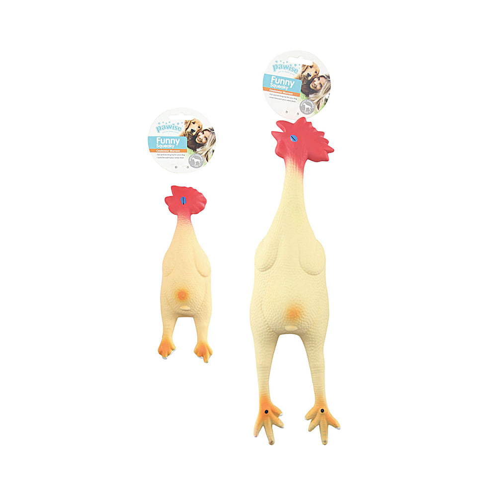 Juguete Para Perro Pollo de látex Pawise S