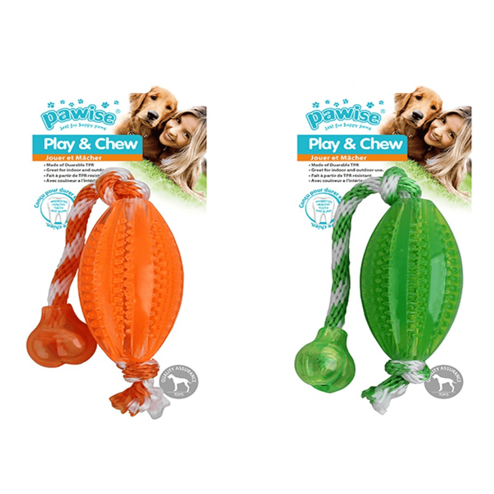Juguete Para Perro Pawise Chew Football (Color Surtido) Único