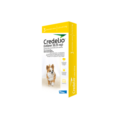 Antipulgas Y Garrapatas Para Perro Credelio 1,3 - 2,5 kg