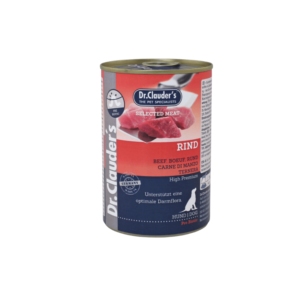 Alimento Húmedo Para Perro Dr.Clauder's Mn Dog Ternera 400 g