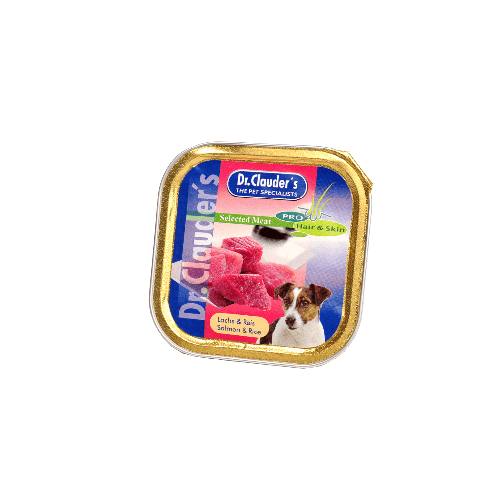 Alimento Húmedo Para Perro Dr.Clauder's Mn Dog Salmón Y Arroz 100 g