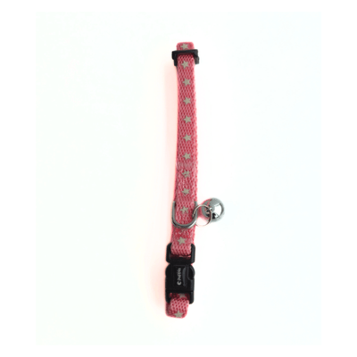 Collar para Gato Puppis Nylon Rosa 1 cm