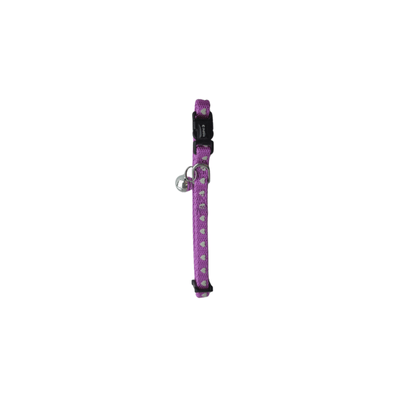 Collar para Gato Puppis Nylon Lila 1 cm
