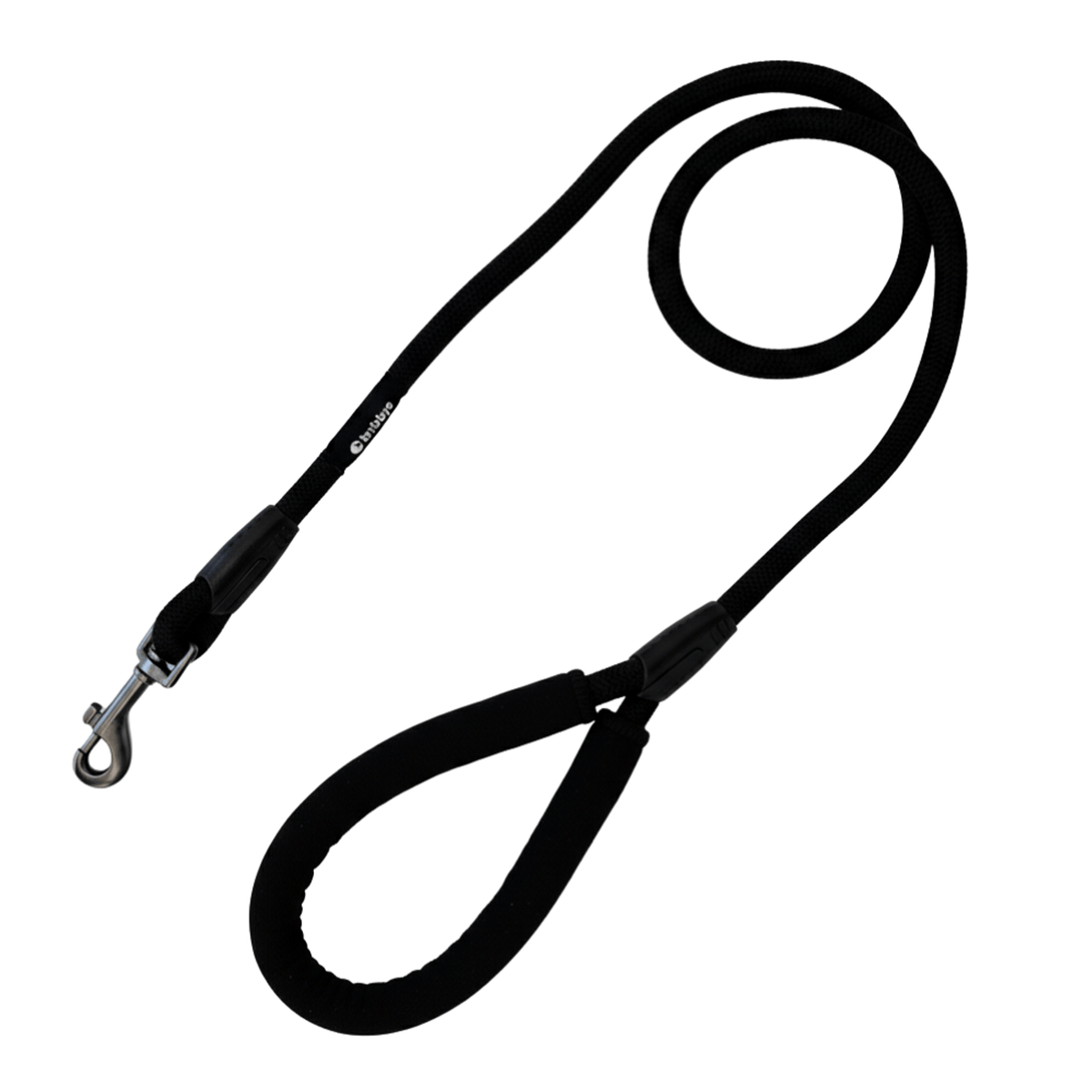 Correa Soga para Perro Puppis Negra 1 x 120 cm