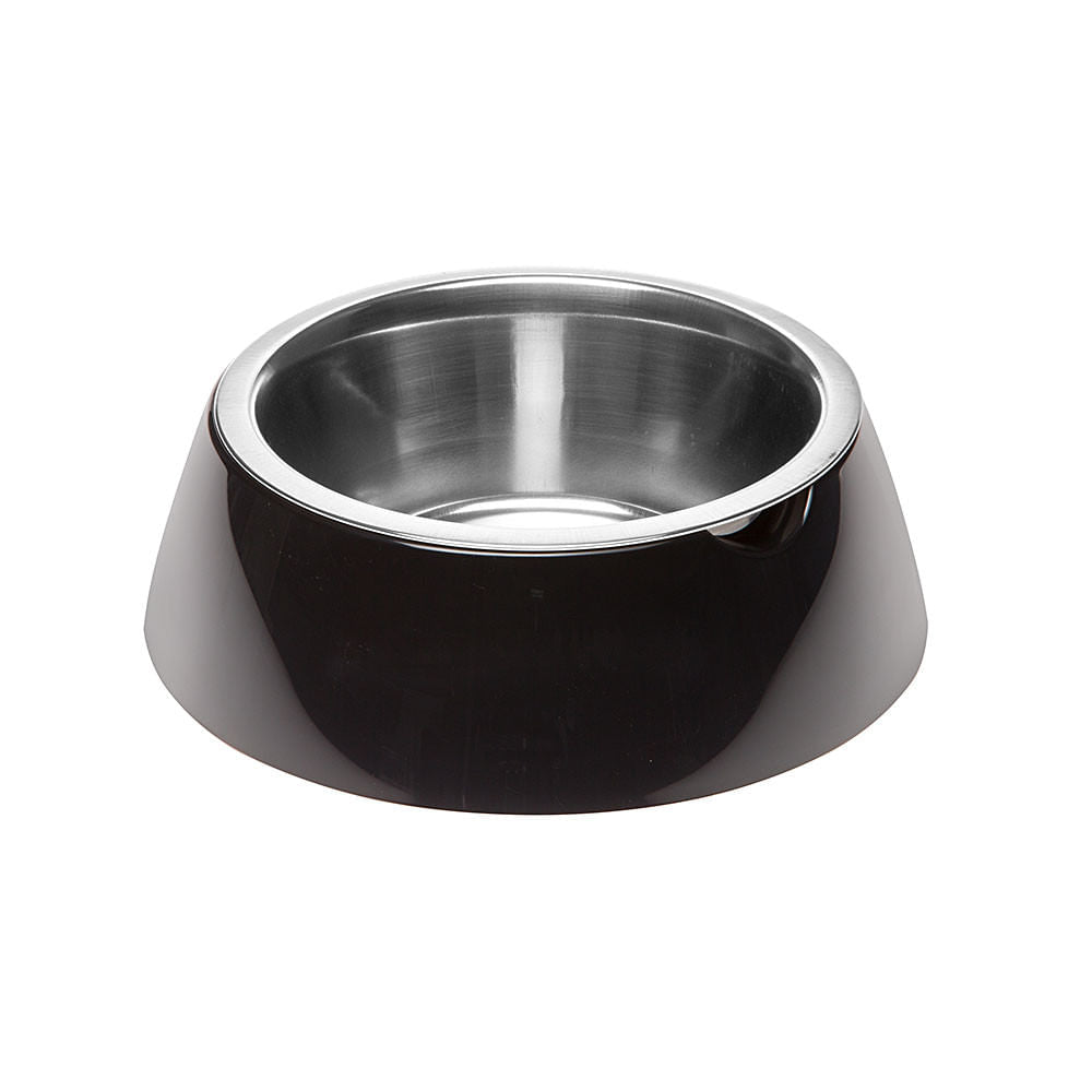 Comedero Para Mascotas Ferplast Jolie Black Bowl 500 ml