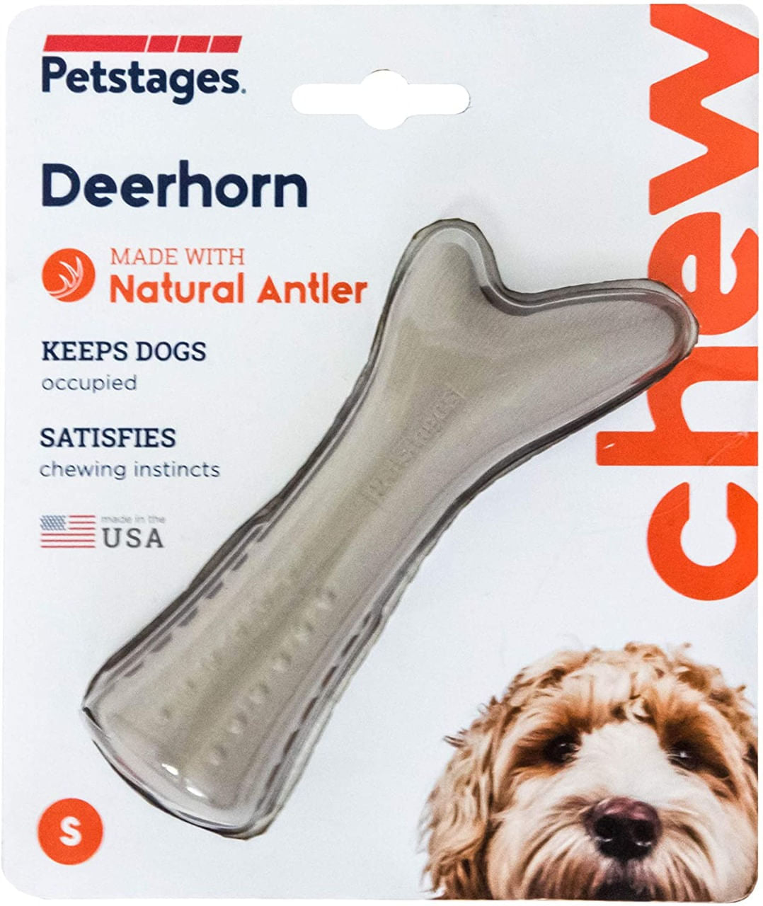 Juguete Para Perro Petstages Mordedero Deerhorn S
