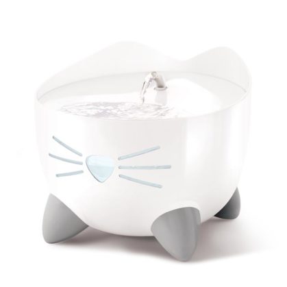Bebedero Para Gato Hagen Catit Fuente De Agua Pixi 2.5 L - Blanca 2,5 L