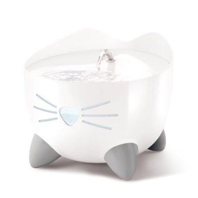 Bebedero Para Gato Hagen Catit Fuente De Agua Pixi 2.5 L - Blanca 2,5 L