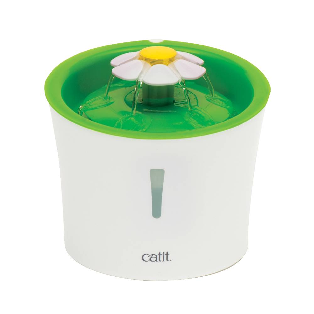 Bebedero Para Gato Hagen Catit Fuente De Agua Flores 3 L 3 L