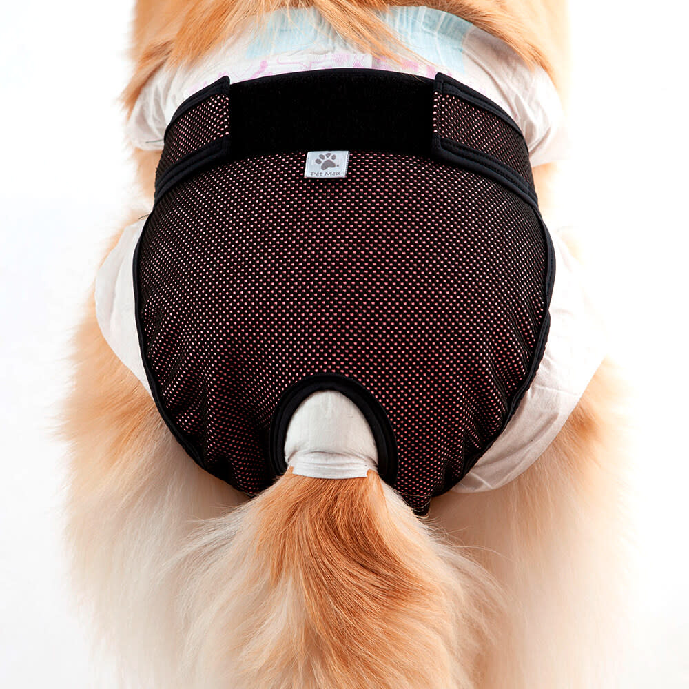 Protector Higiénico para Pañal de Perro Petmed Rosa Talla 2