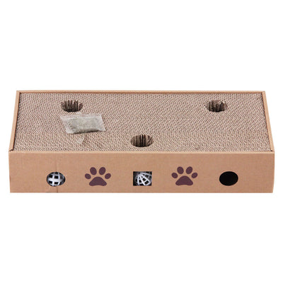 Caja Rascador Para Gato 2 En 1 Pawise Único