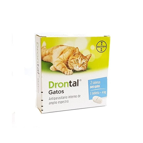 Antiparasitario Drontal Gatos 4 kg