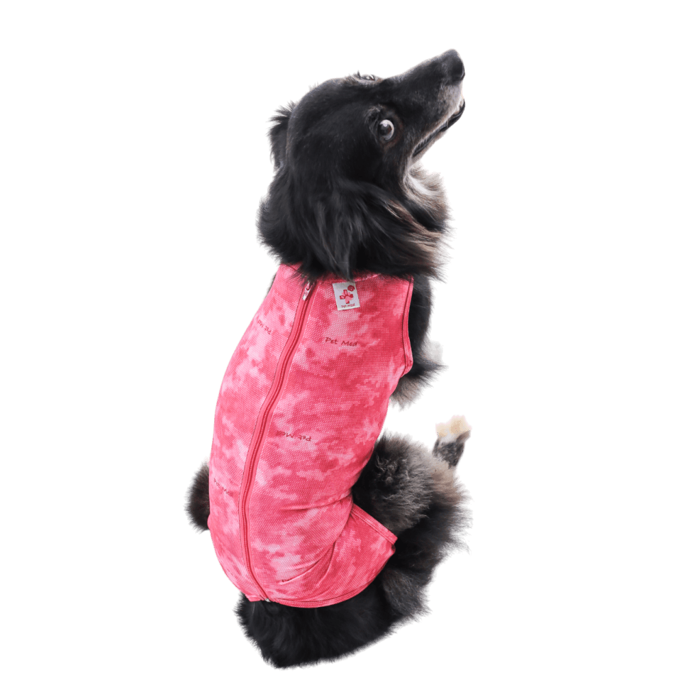 Ropa post quirurgica Para Perro Petmed Regular Dry Ligth Supreme Rosa Talla 9