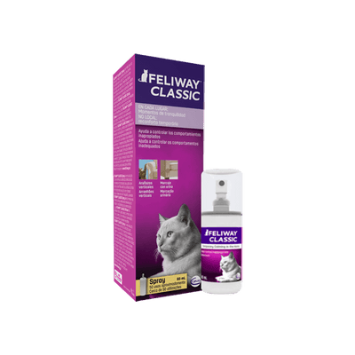 Feromona Sintética Facial Para Gato Feliway Classic Spray 60 ml