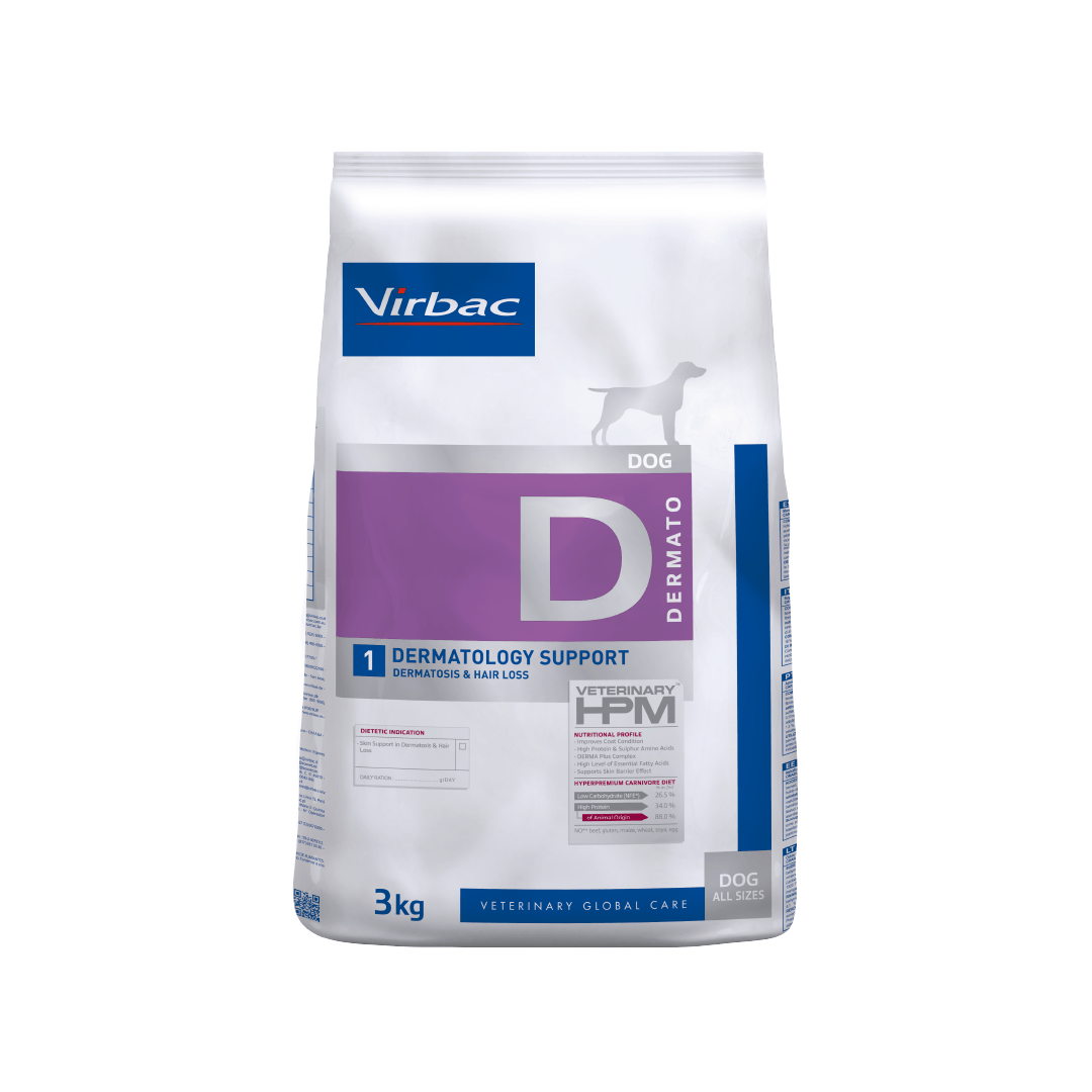 Alimento Para Perro Virbac HPM Dog Dermatology Suport 3 kg