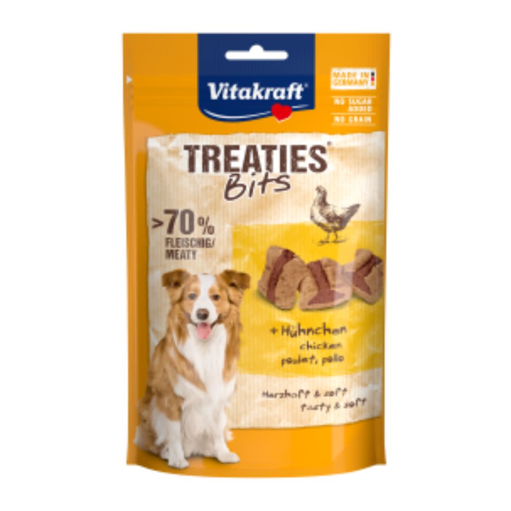 Snack Treaties Bits Chicken Bacon para perro Vitakraft 120 g