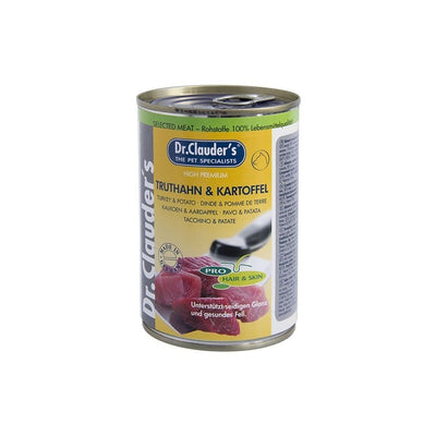 Alimento Húmedo Para Perro Dr.Clauder's Mn Dog Turkey Y Potat 400 g