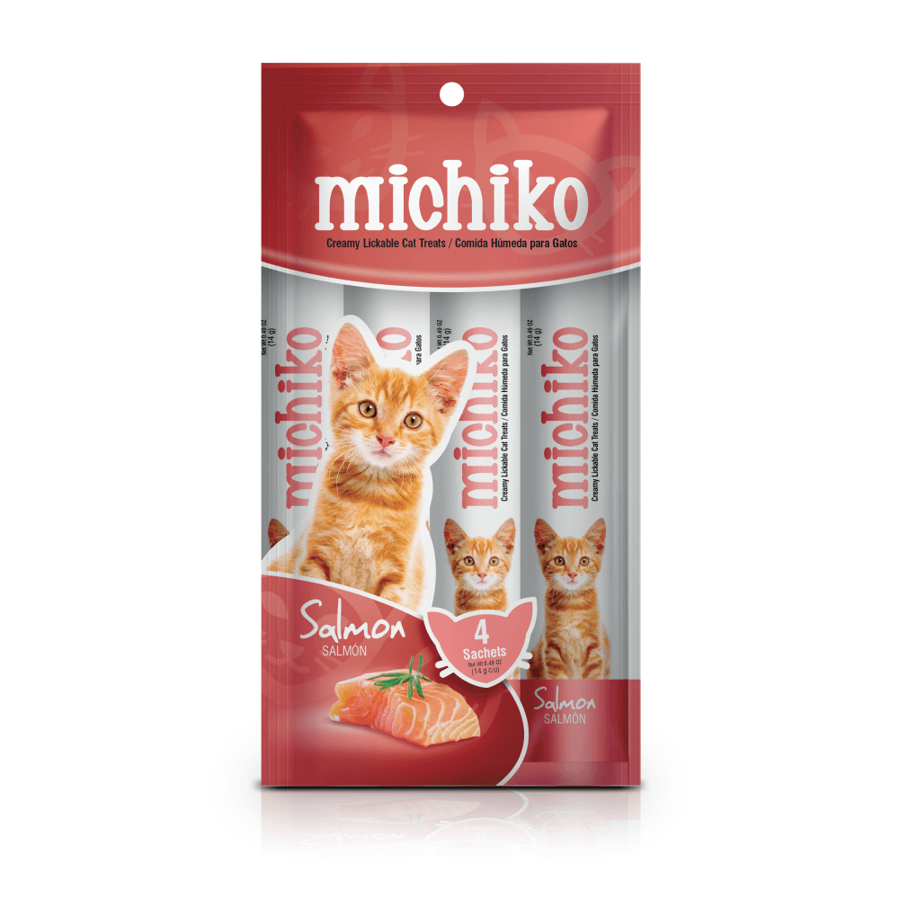 Snack Cremoso Para Gato Michiko Salmon 14 g