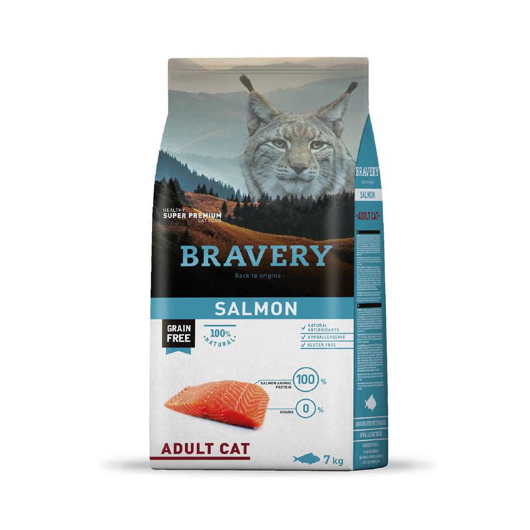 Bravery Salmon Adult Cat 2 kg