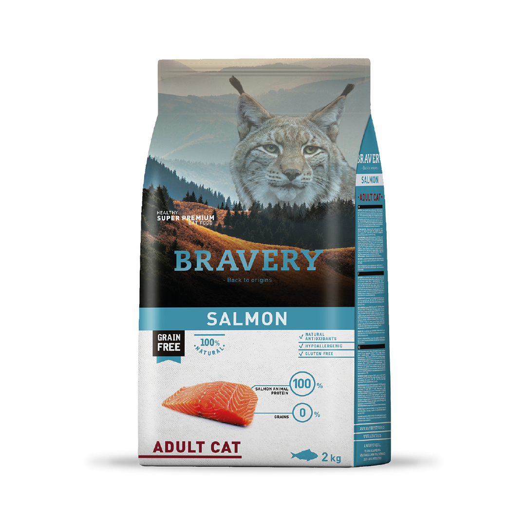 Bravery Salmon Adult Cat 7 kg