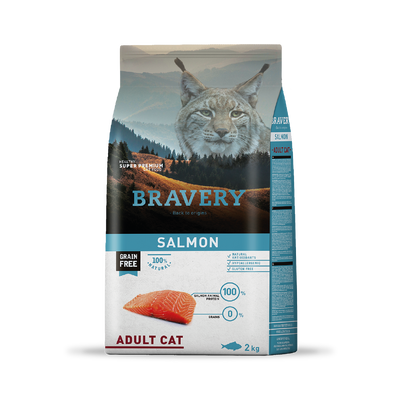 Bravery Salmon Adult Cat 7 kg