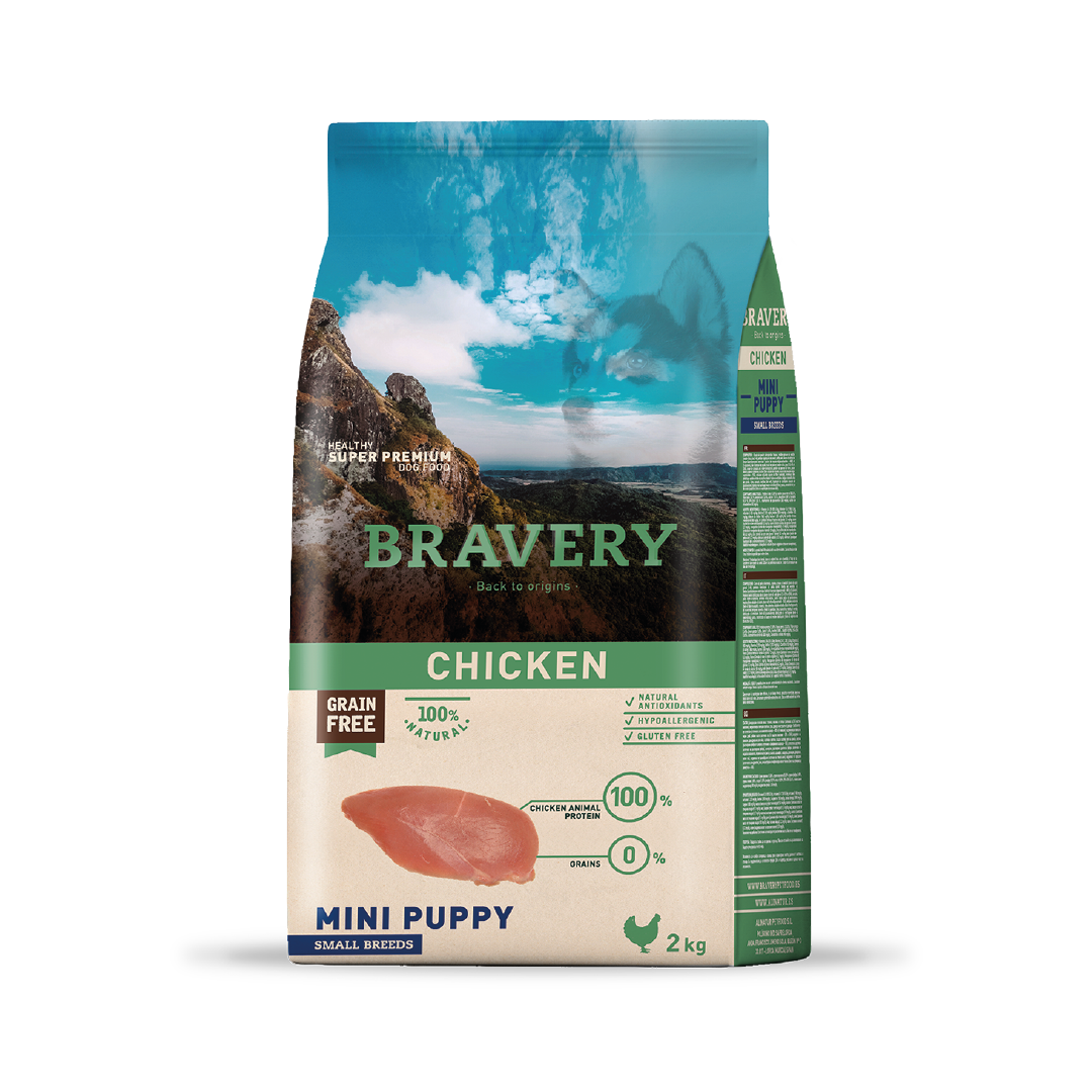 Bravery Chicken Mini Puppy Small Breeds 2 kg