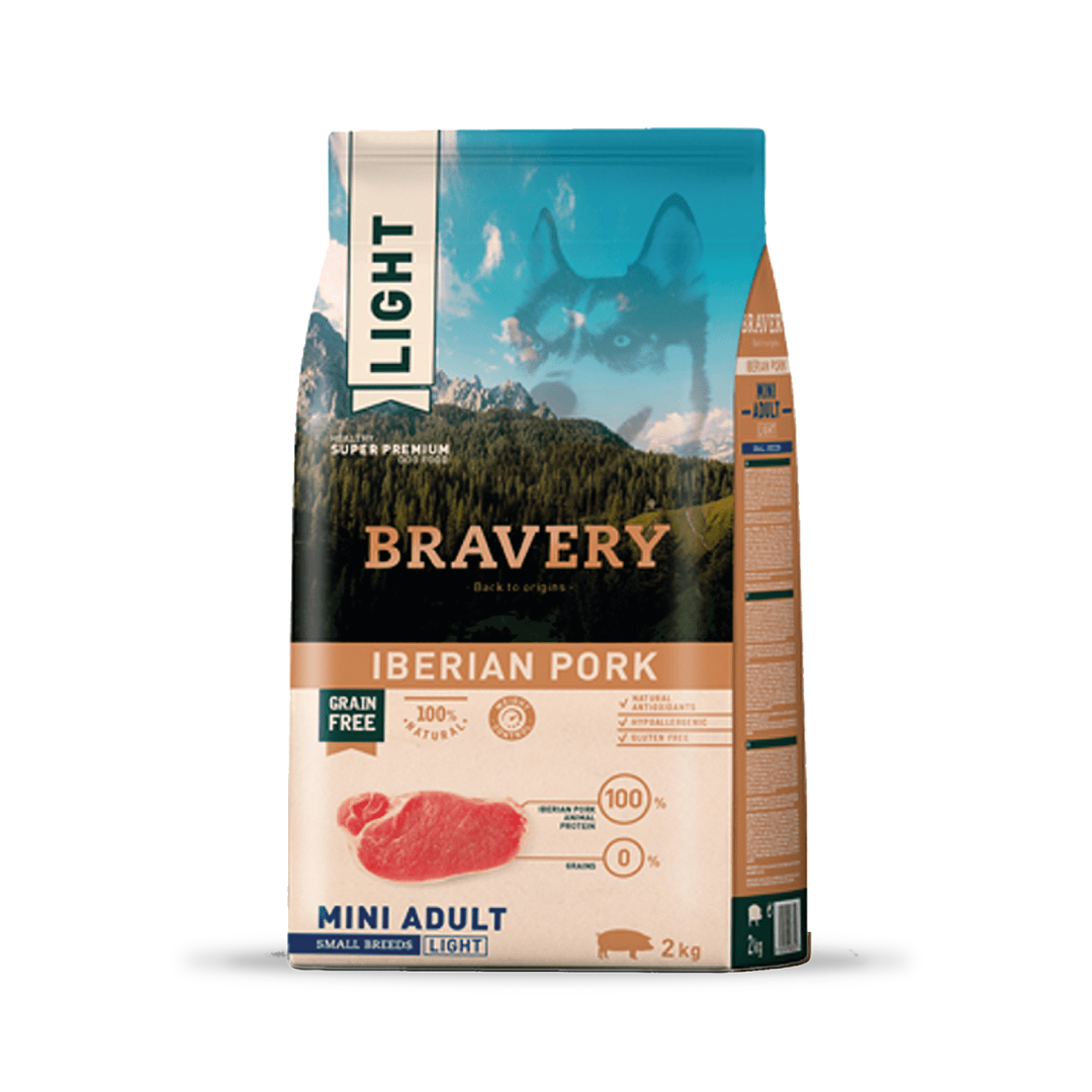 Bravery Light Iberian Pork Mini Adult Small Breeds 2 kg