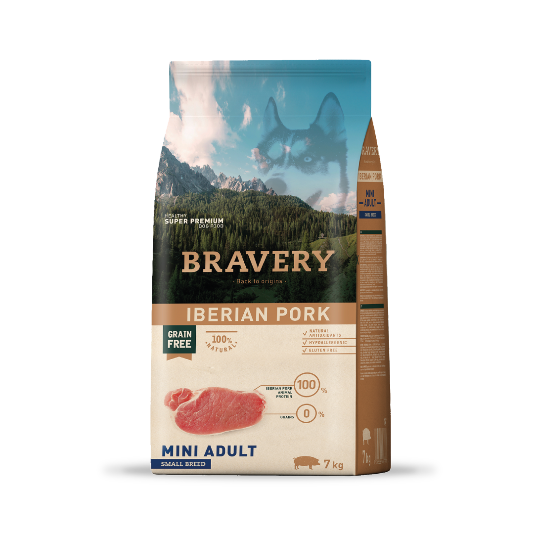 Bravery Iberian Pork Mini Adult Small Breeds 7 kg