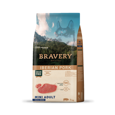 Bravery Iberian Pork Mini Adult Small Breeds 7 kg