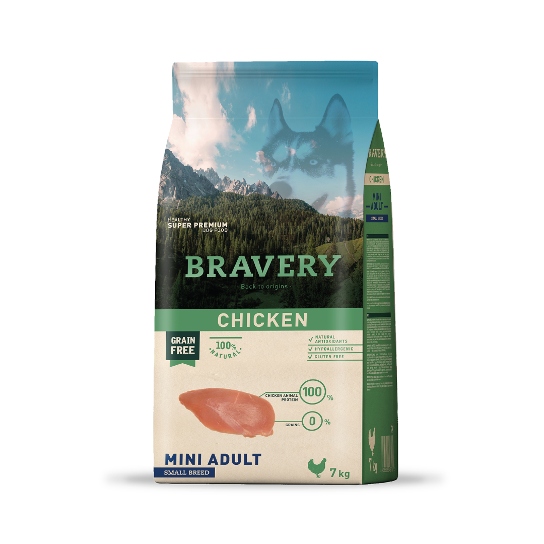 Bravery Chicken Mini Adult Small Breeds 7 kg