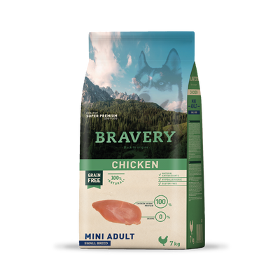 Bravery Chicken Mini Adult Small Breeds 7 kg