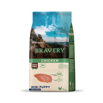 Bravery Chicken Mini Puppy Small Breeds 7 kg