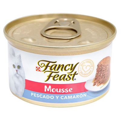 Alimento Húmedo Gatofancy Feast Mousse Pescado Y Camarón 3 Onzas