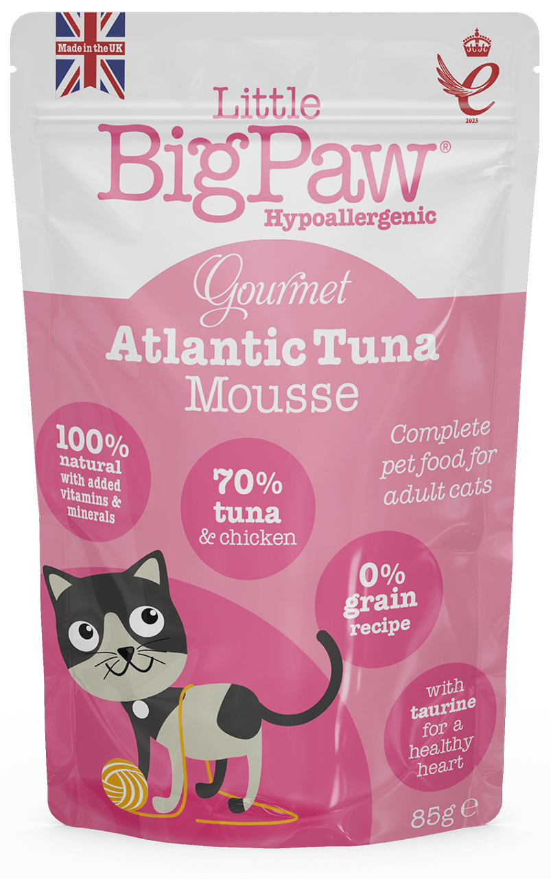 Pouch Para Gato Little Big Paw Gourmet Atun del Atlántico 85 g