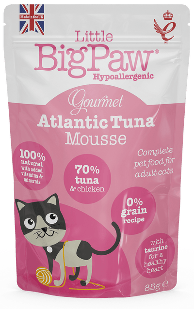 Pouch Para Gato Little Big Paw Gourmet Atun del Atlántico 85 g