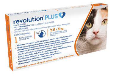 Revolution Plus Antiparasitario Para Gato 0,5 ml