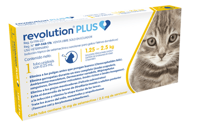 Revolution Plus Antiparasitario Para Gato 0,25 ml